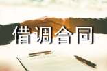 借調(diào)合同模板