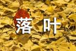 詩(shī)歌:落葉
