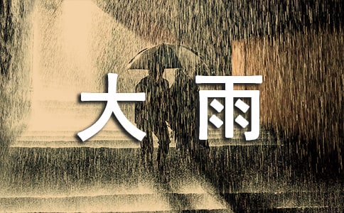 【推薦】大雨作文300字47篇