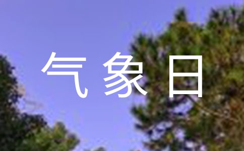 氣象日防災(zāi)減災(zāi)活動總